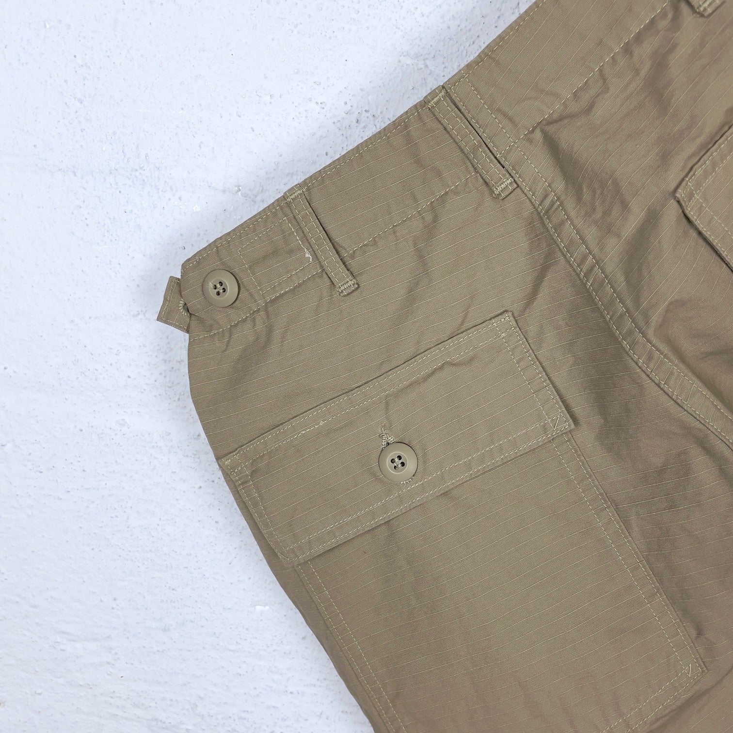 orslow | us army fatigue shorts ripstop beige - Image 3