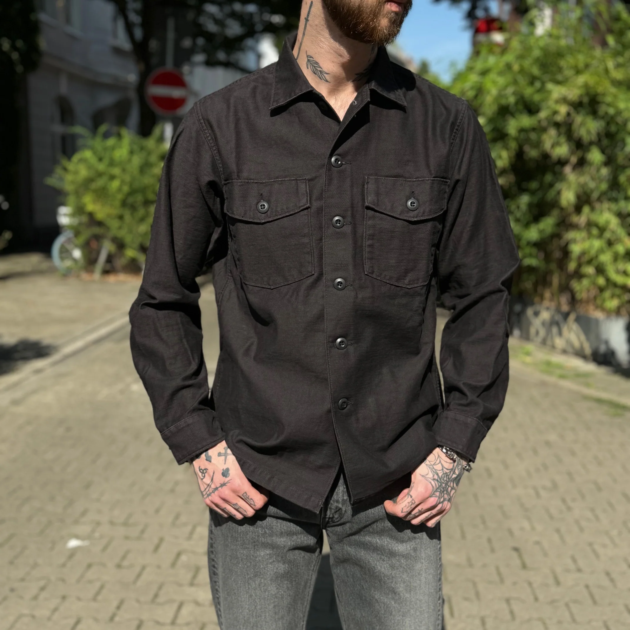 orslow | us army shirt black - Image 2