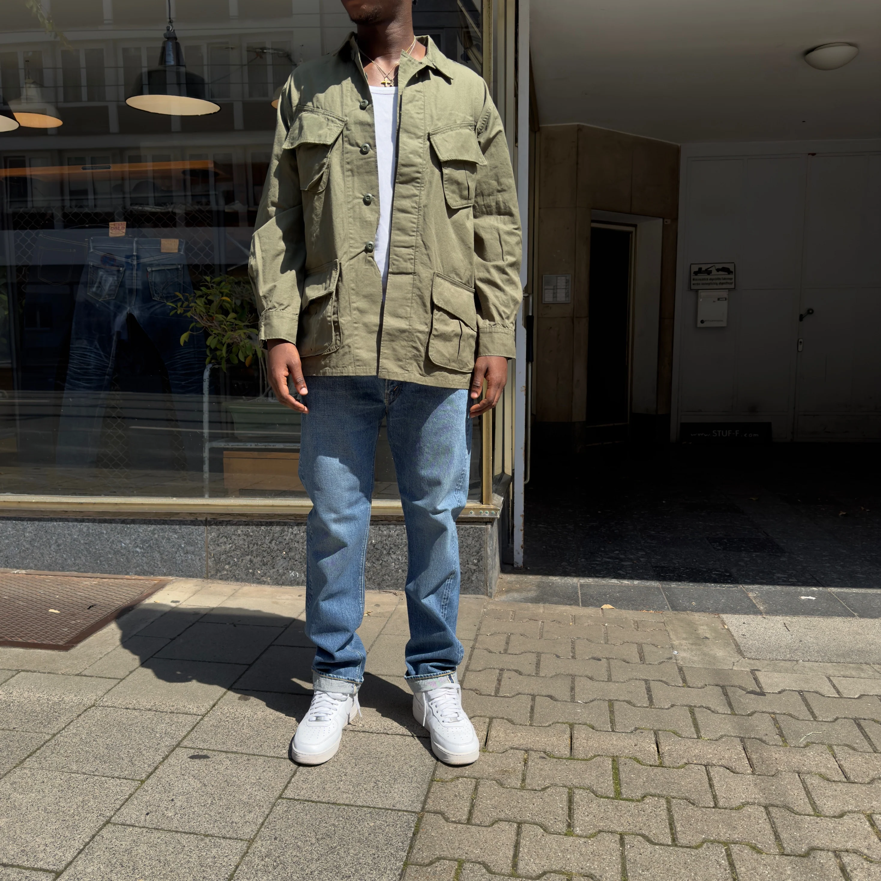 orslow | us army tropical jacket ripstop (army green) - Image 3
