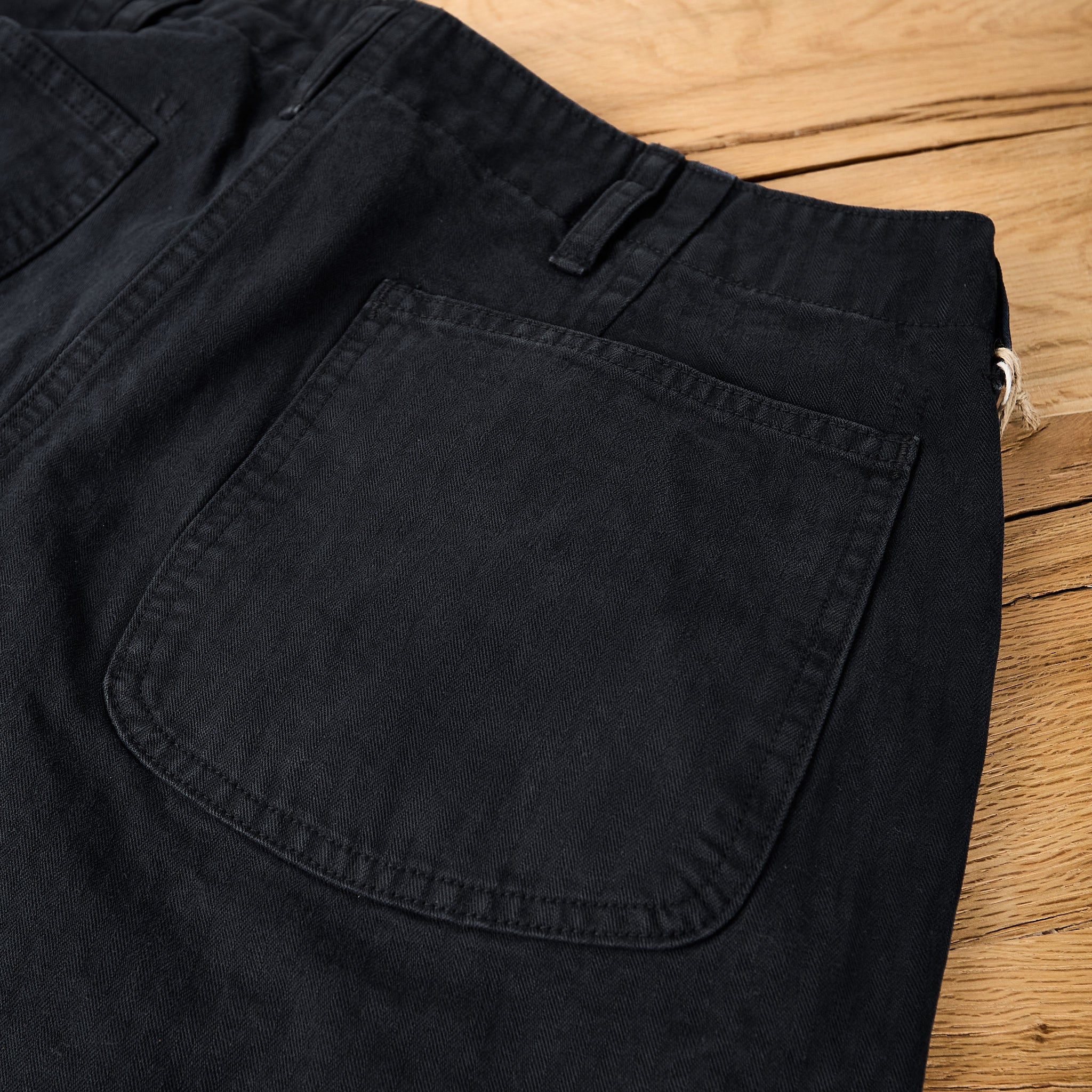 orslow | usmc herringbone wide fit utility trousers - Image 5
