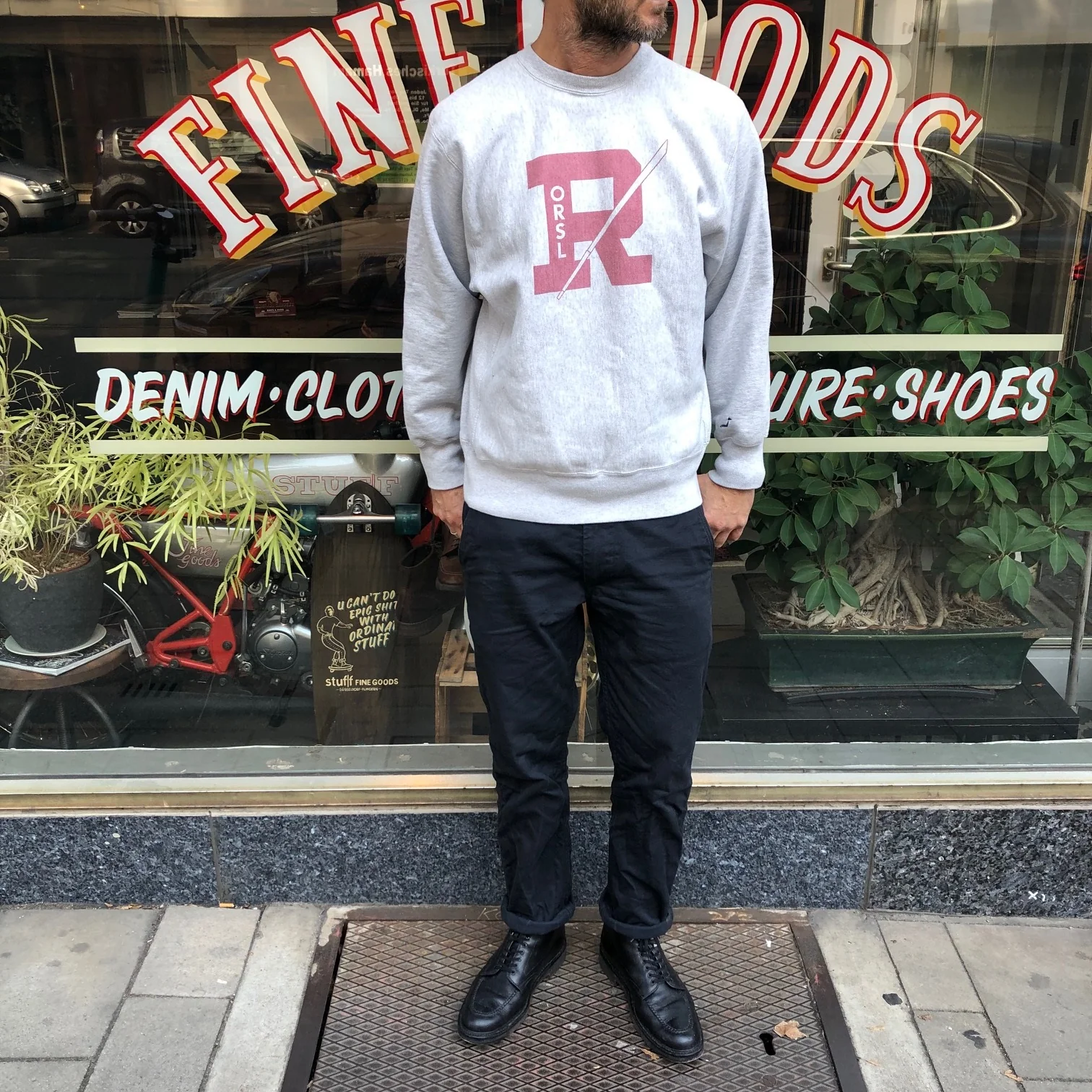 orslow | vintage logo crew sweat - Image 2