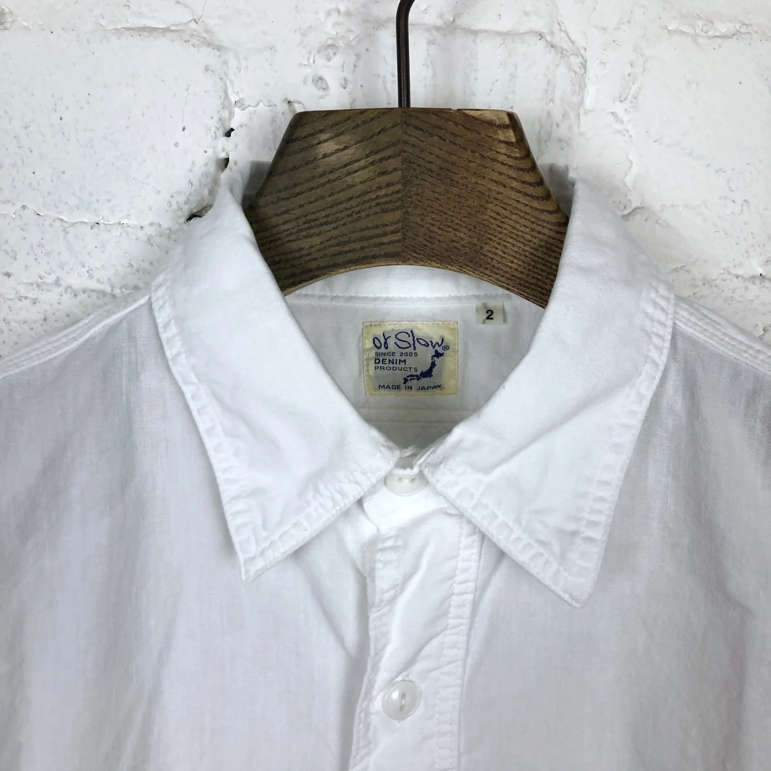 orslow | work shirt white - Image 4