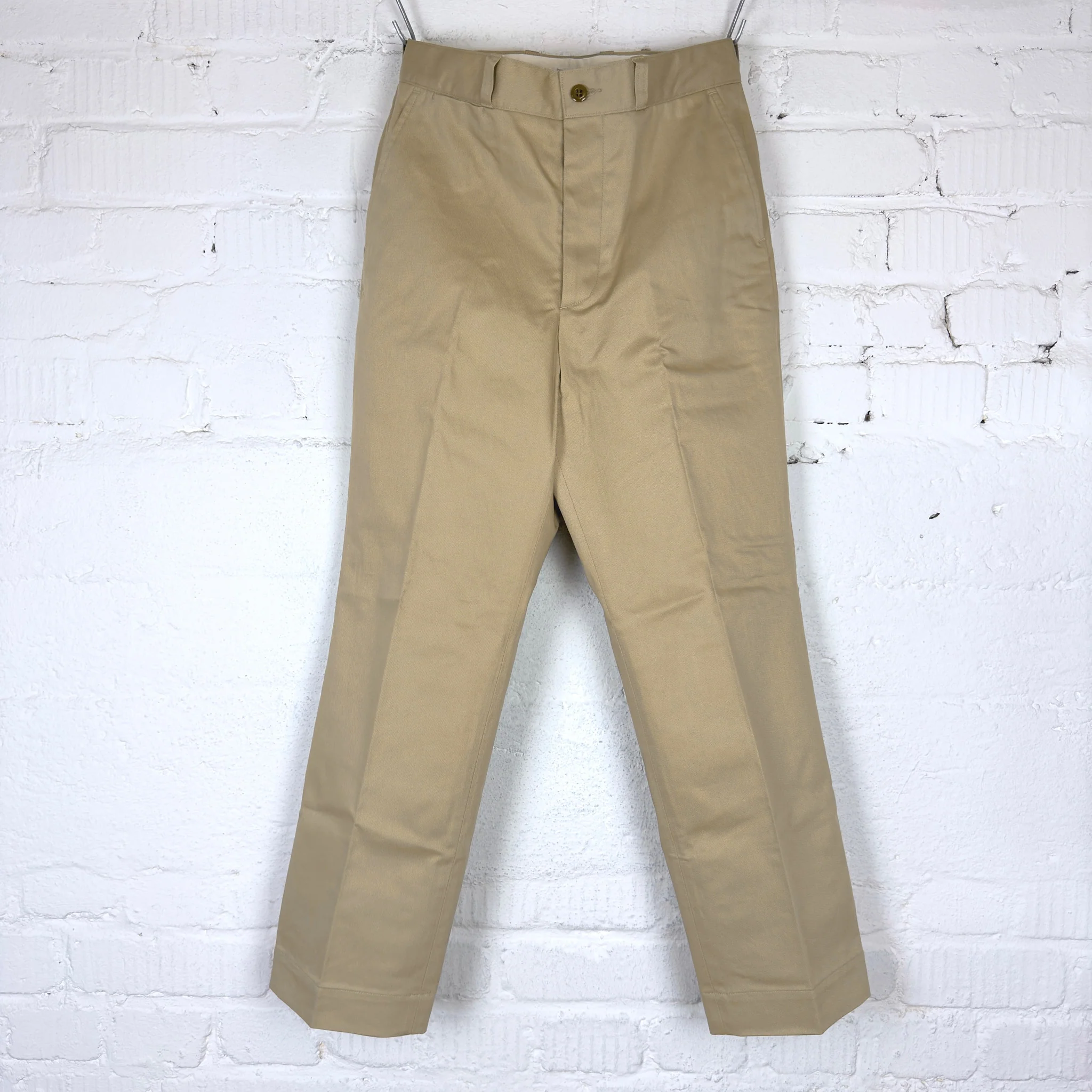 phigvel makers co. | 402 regular officer trousers khaki beige