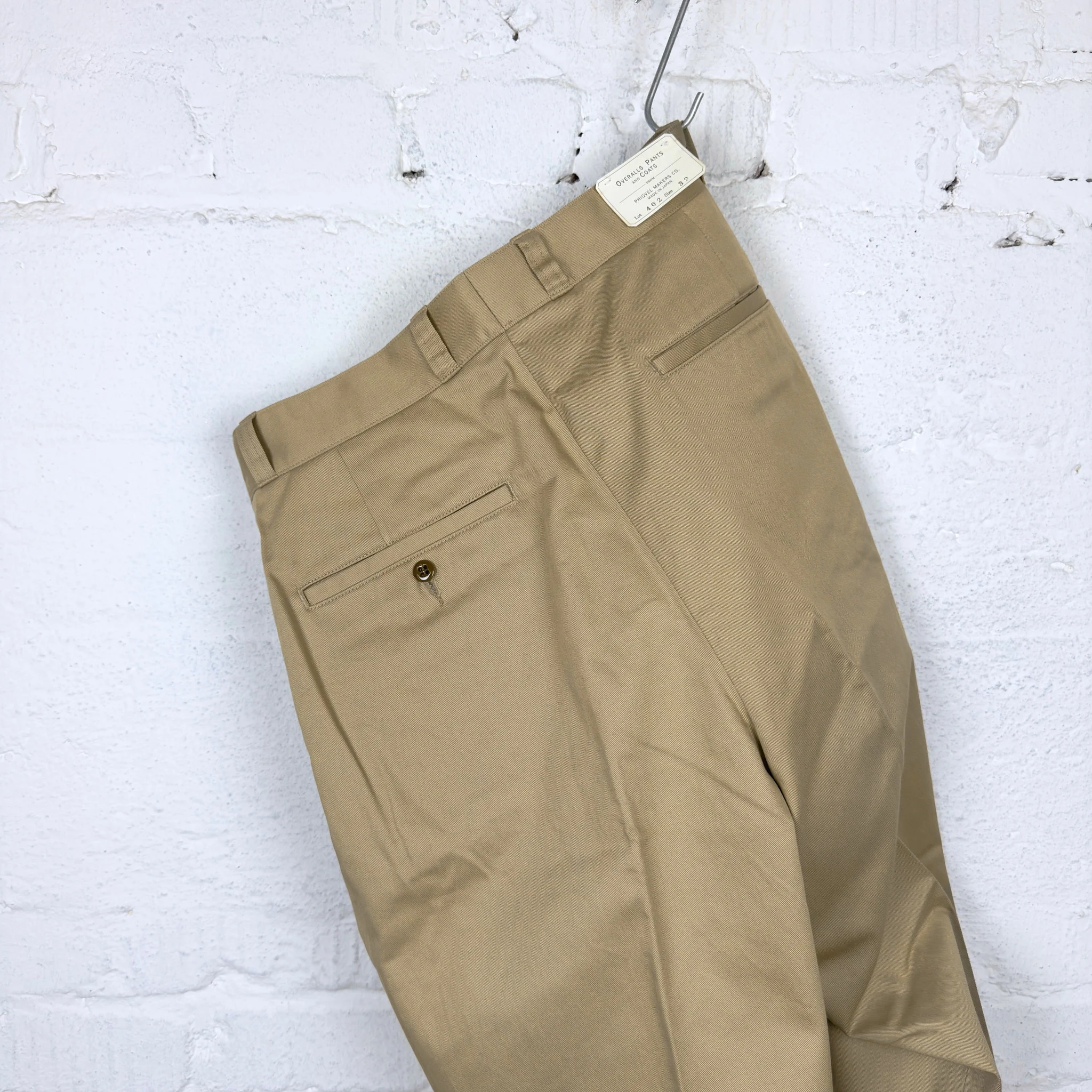phigvel makers co. | 402 regular officer trousers khaki beige - Image 5