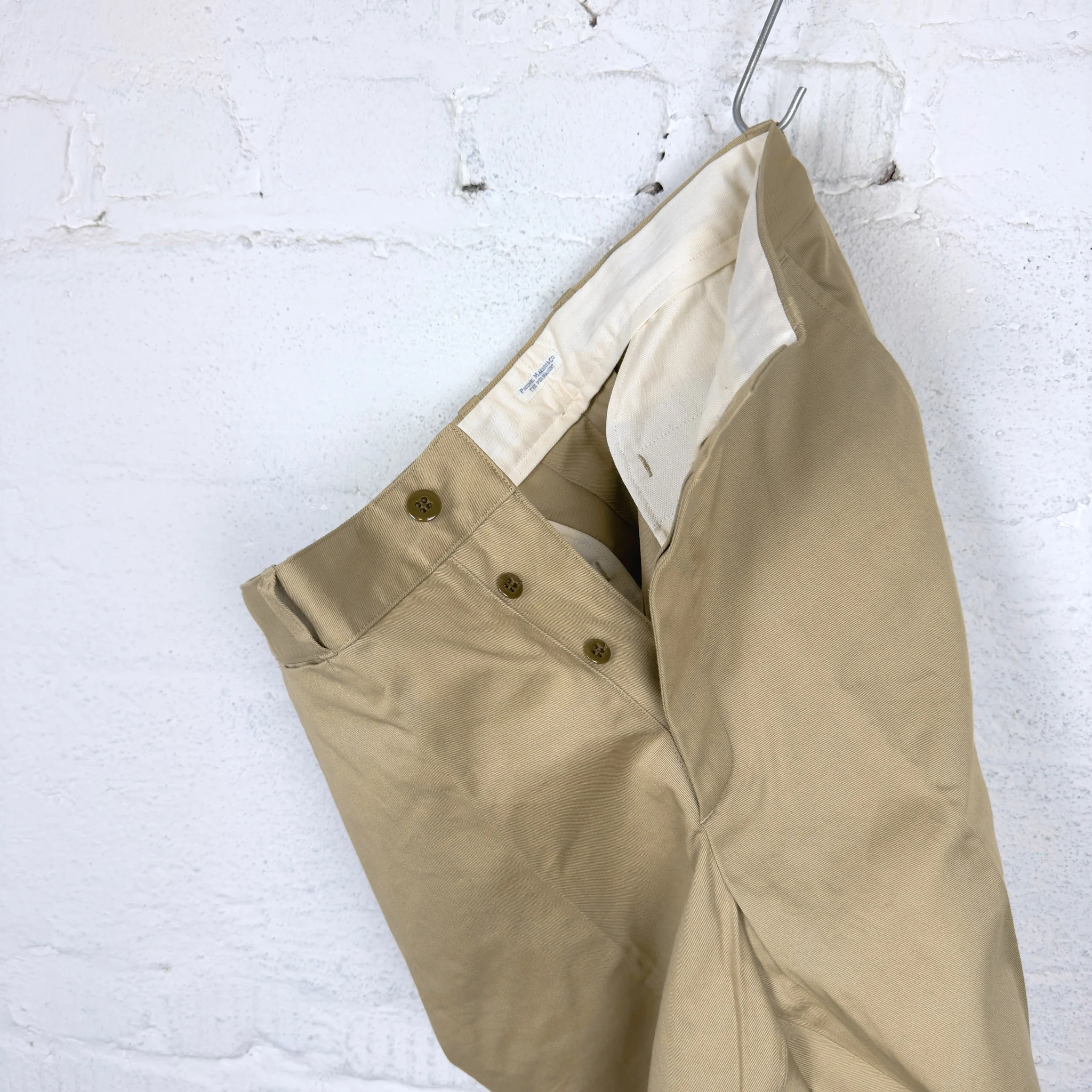 phigvel makers co. | 402 regular officer trousers khaki beige - Image 6