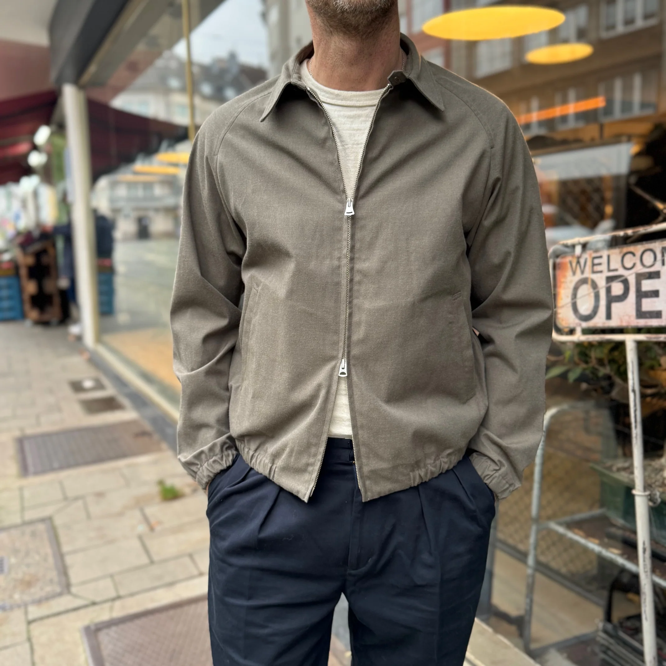 phigvel makers co. | c/w sporting jacket b.gray - Image 2