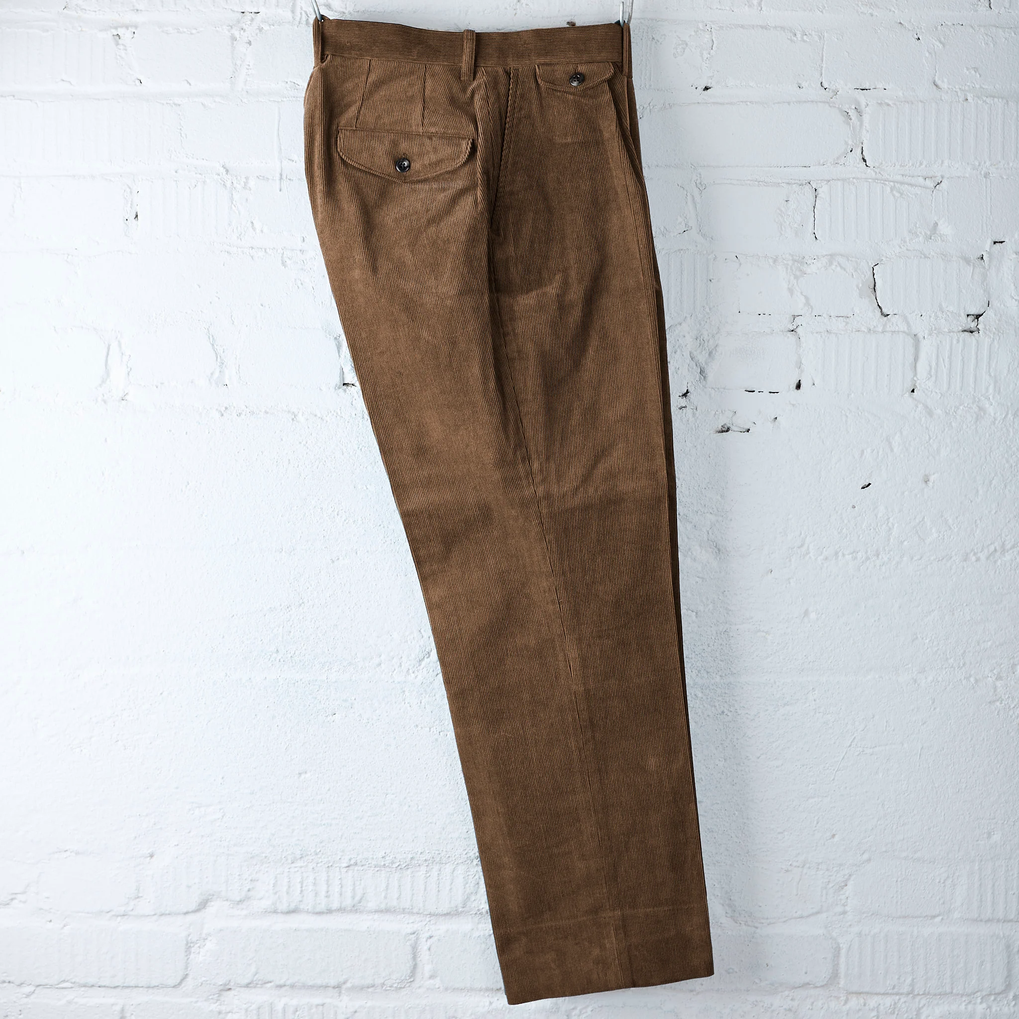 phigvel makers co. | corduroy goodman's trousers taupe beige