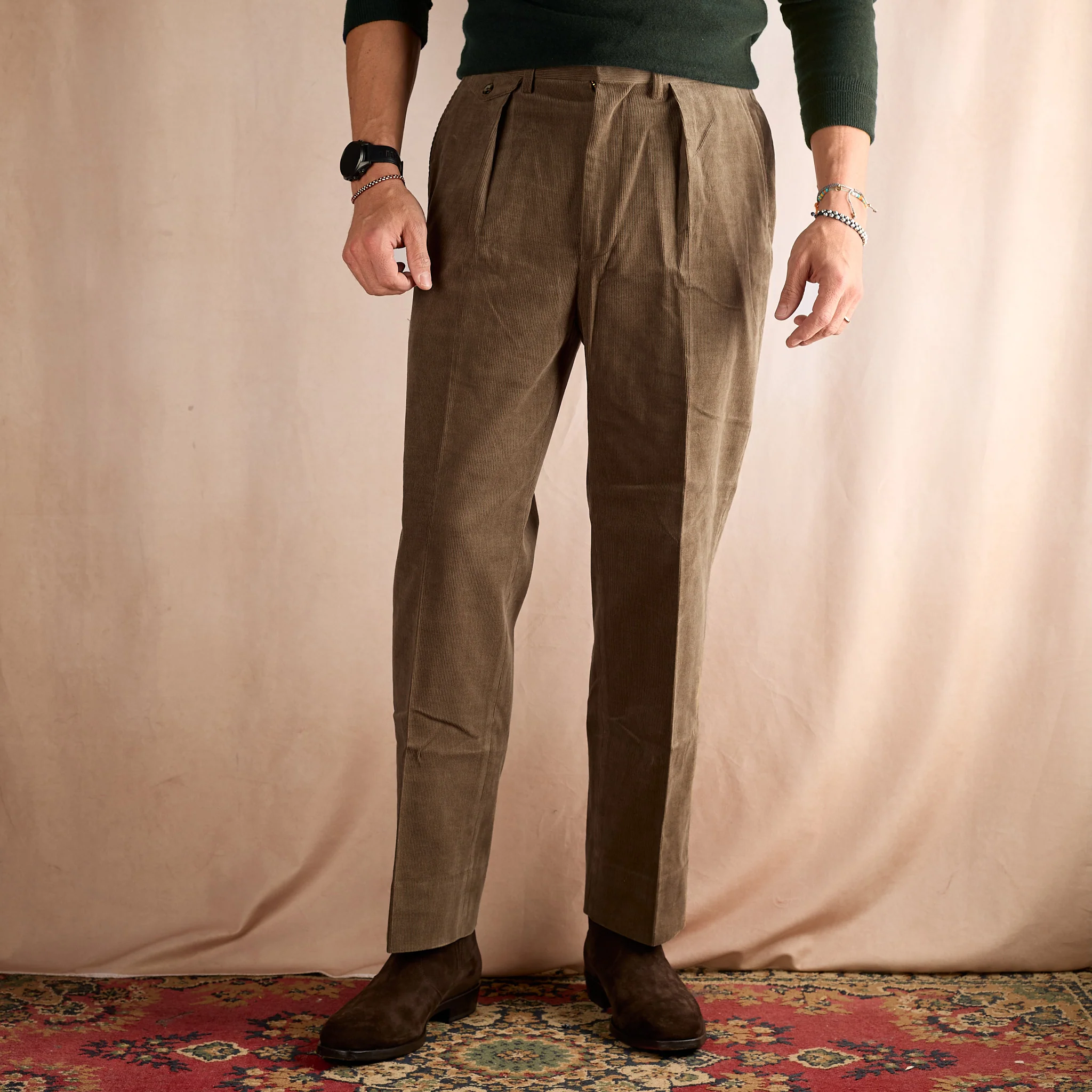 phigvel makers co. | corduroy goodman's trousers taupe beige - Image 2