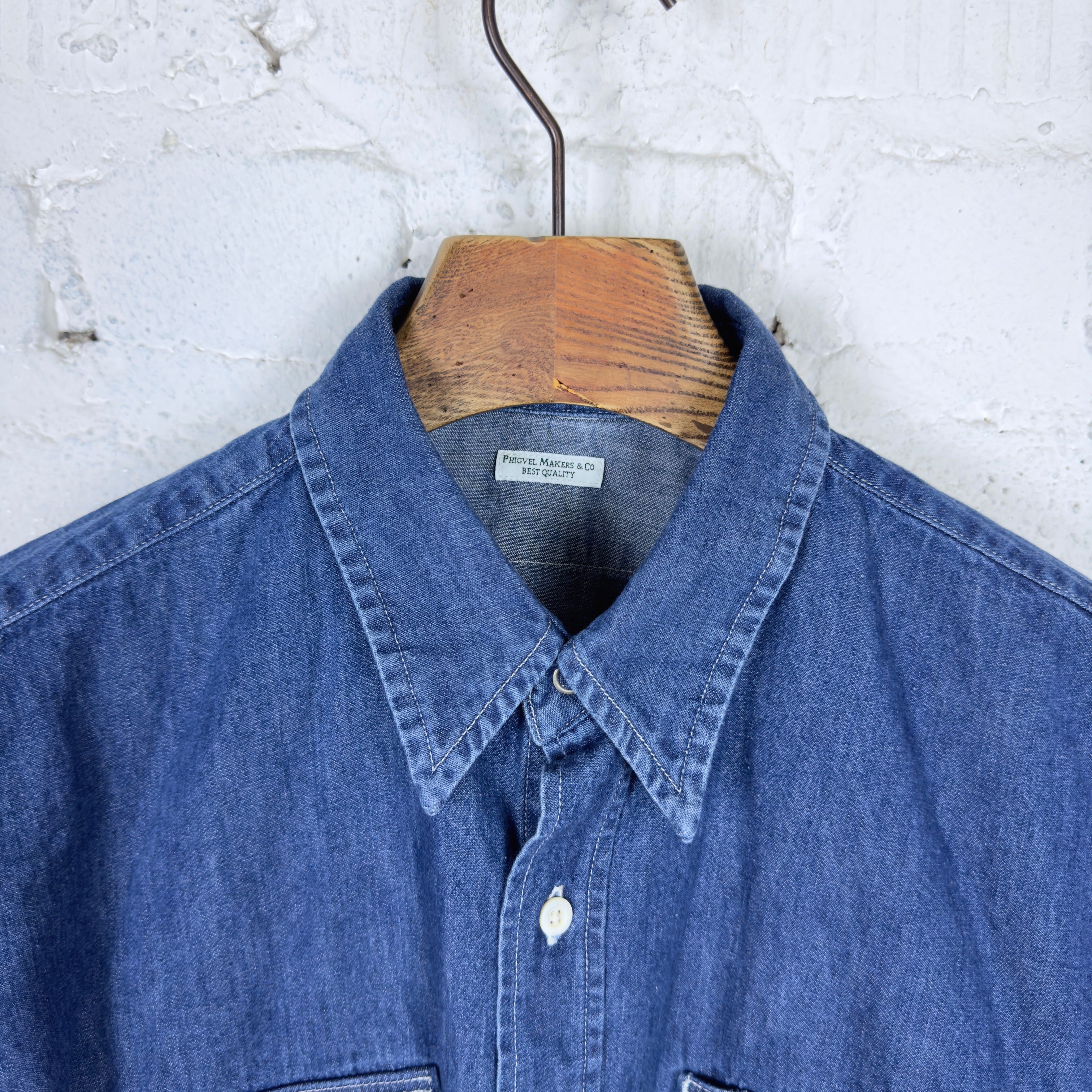 phigvel makers co. | denim workday shirt - Image 4