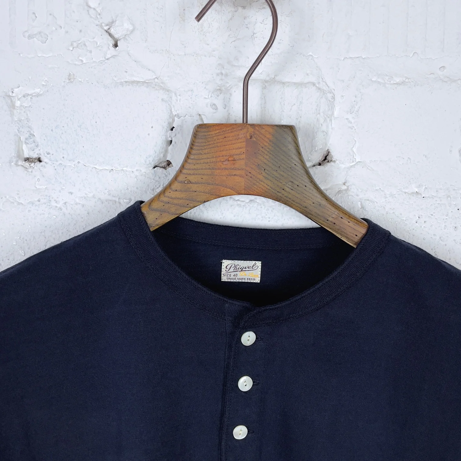 phigvel makers co. | henley neck tee ink navy - Image 2
