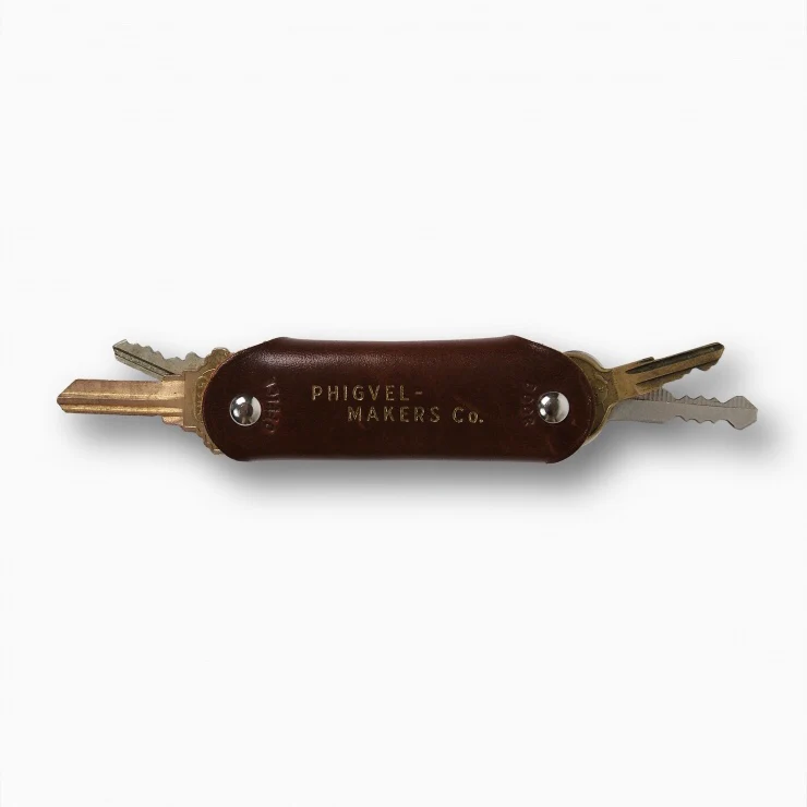 phigvel makers co. | key case brown - Image 3