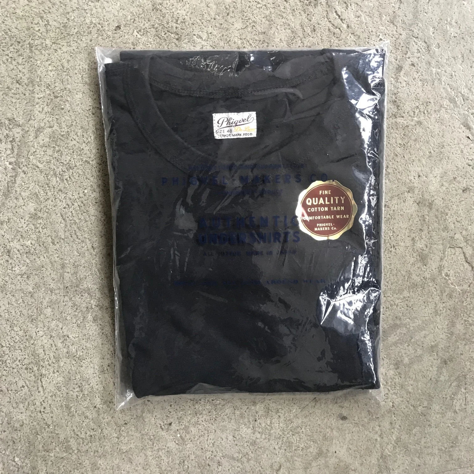 phigvel makers co. | pocket tee ink black - Image 3