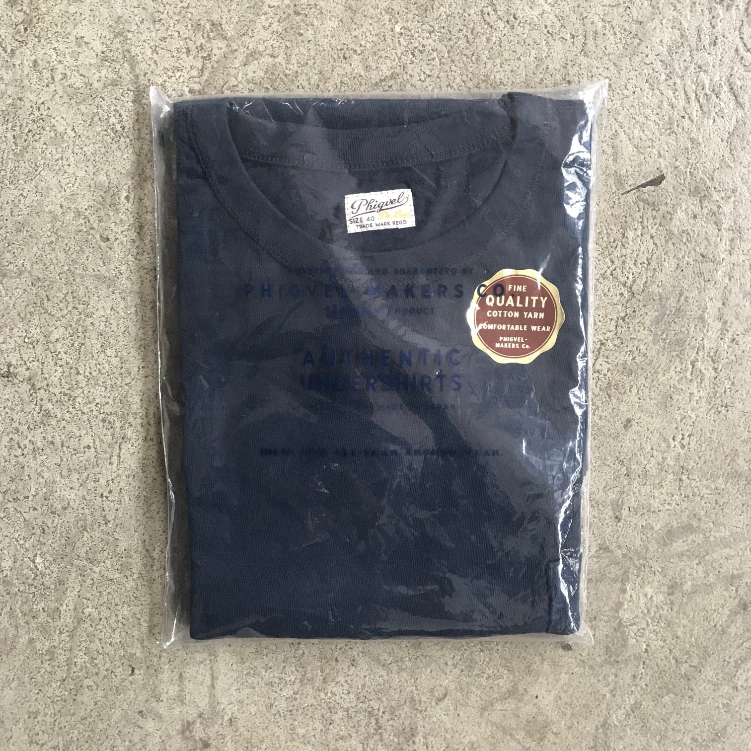 phigvel makers co. | pocket tee ink navy - Image 3