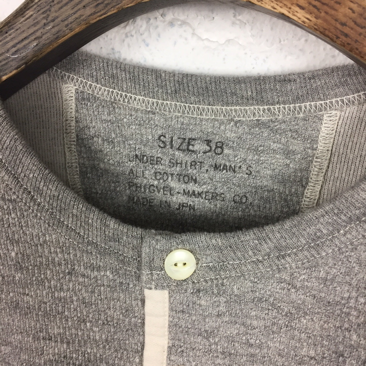 phigvel makers co. | thermal henley top gray - Image 3