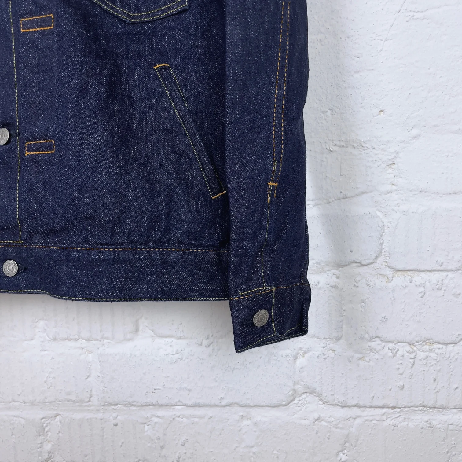 pure blue japan | 6113 14oz type 2 denim jacket - Image 3