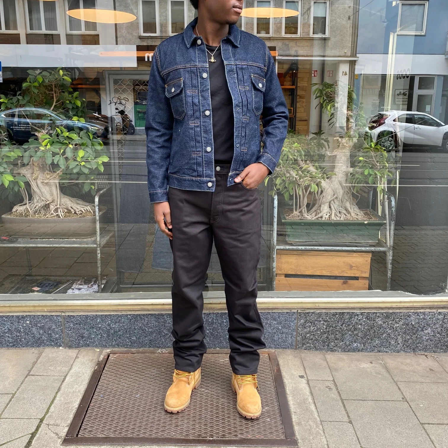 the real mccoy's | joe mccoy lot.905 / black denim - Image 2