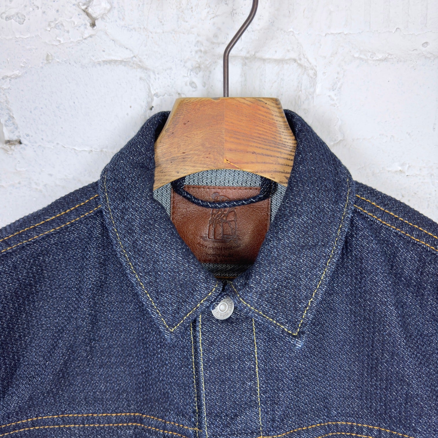 pure blue japan | 6117-id sashiko type-2 jacket in indigo - Image 3
