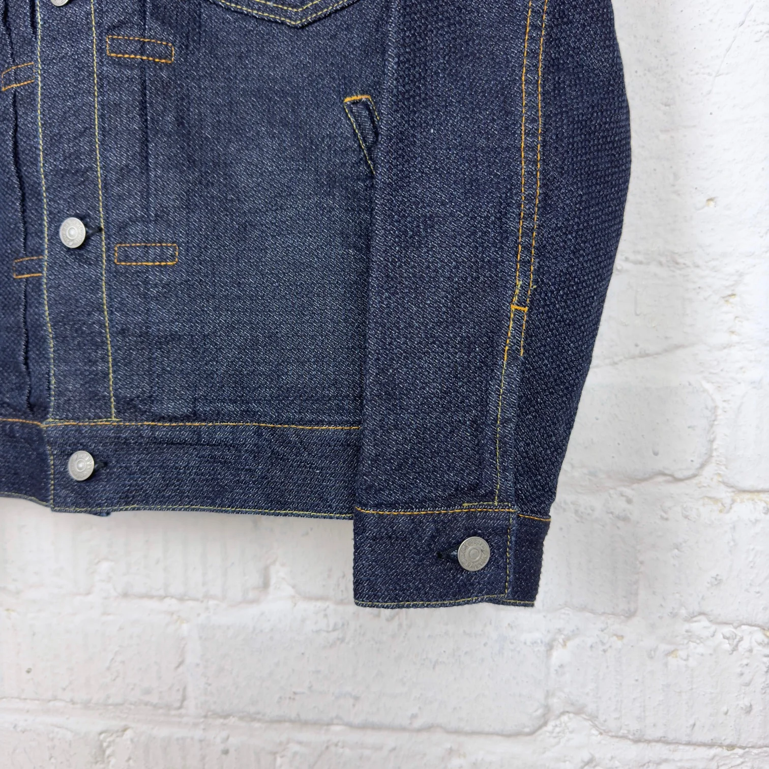 pure blue japan | 6117-id sashiko type-2 jacket in indigo - Image 4