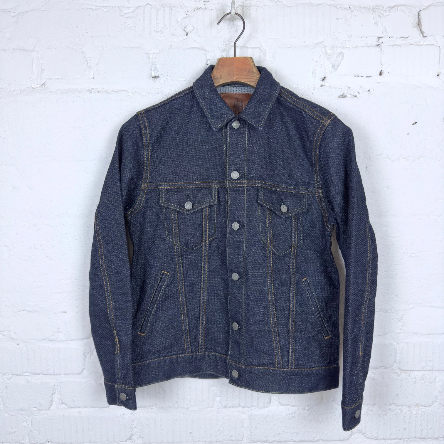 pure blue japan | 6118-id sashiko type-3 jacket in indigo