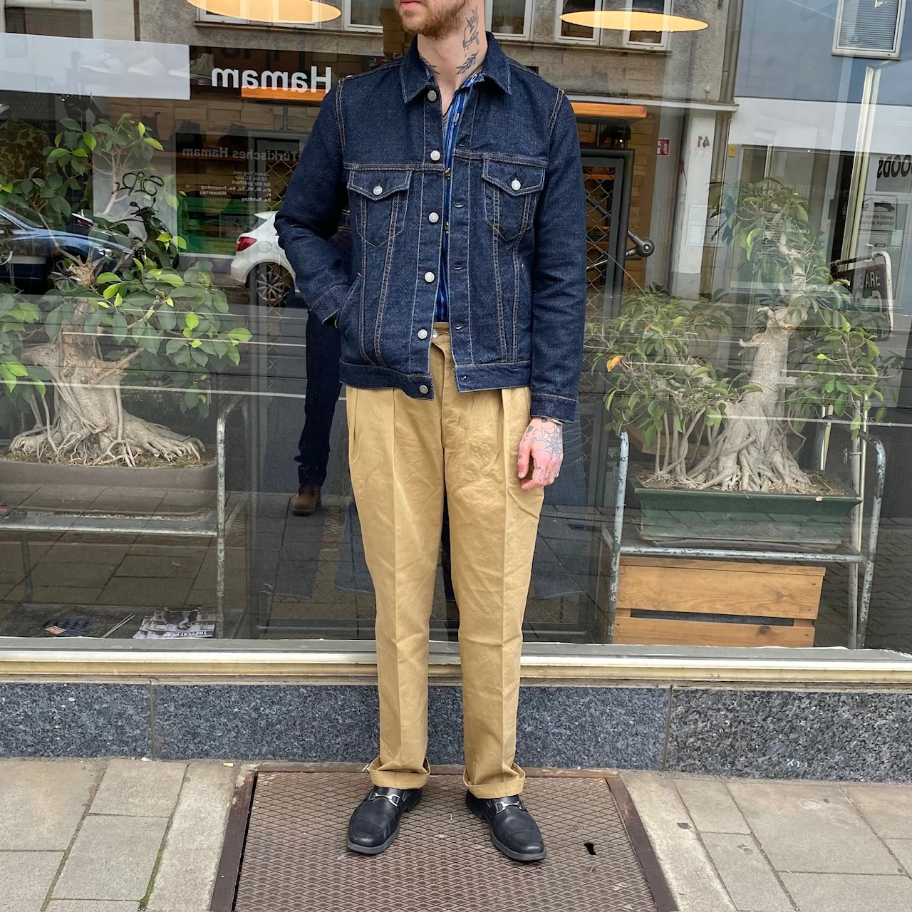 orgueil | or-1076b french army chino trousers - Image 2
