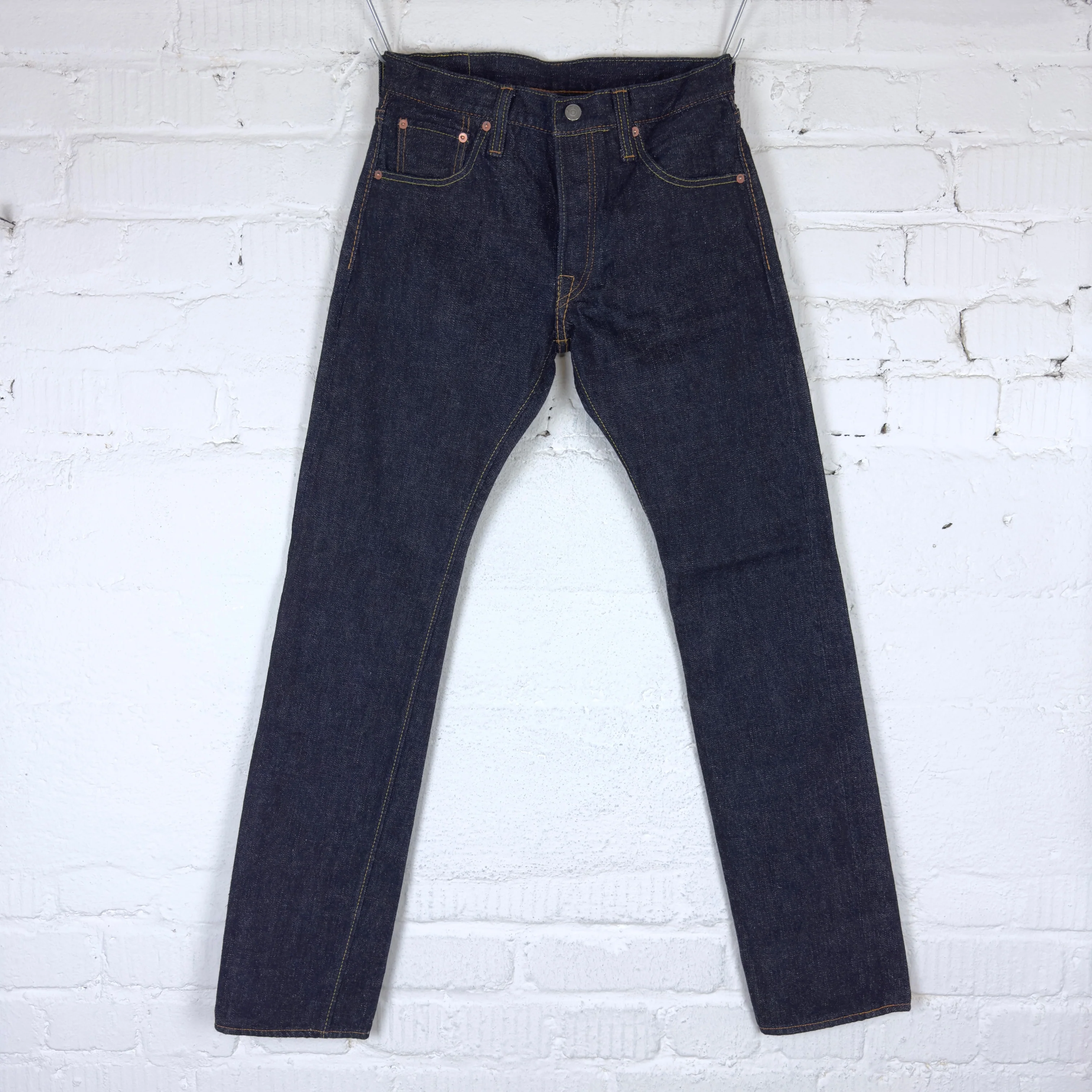 pure blue japan | slb-005 "slub denim" slim straight jean