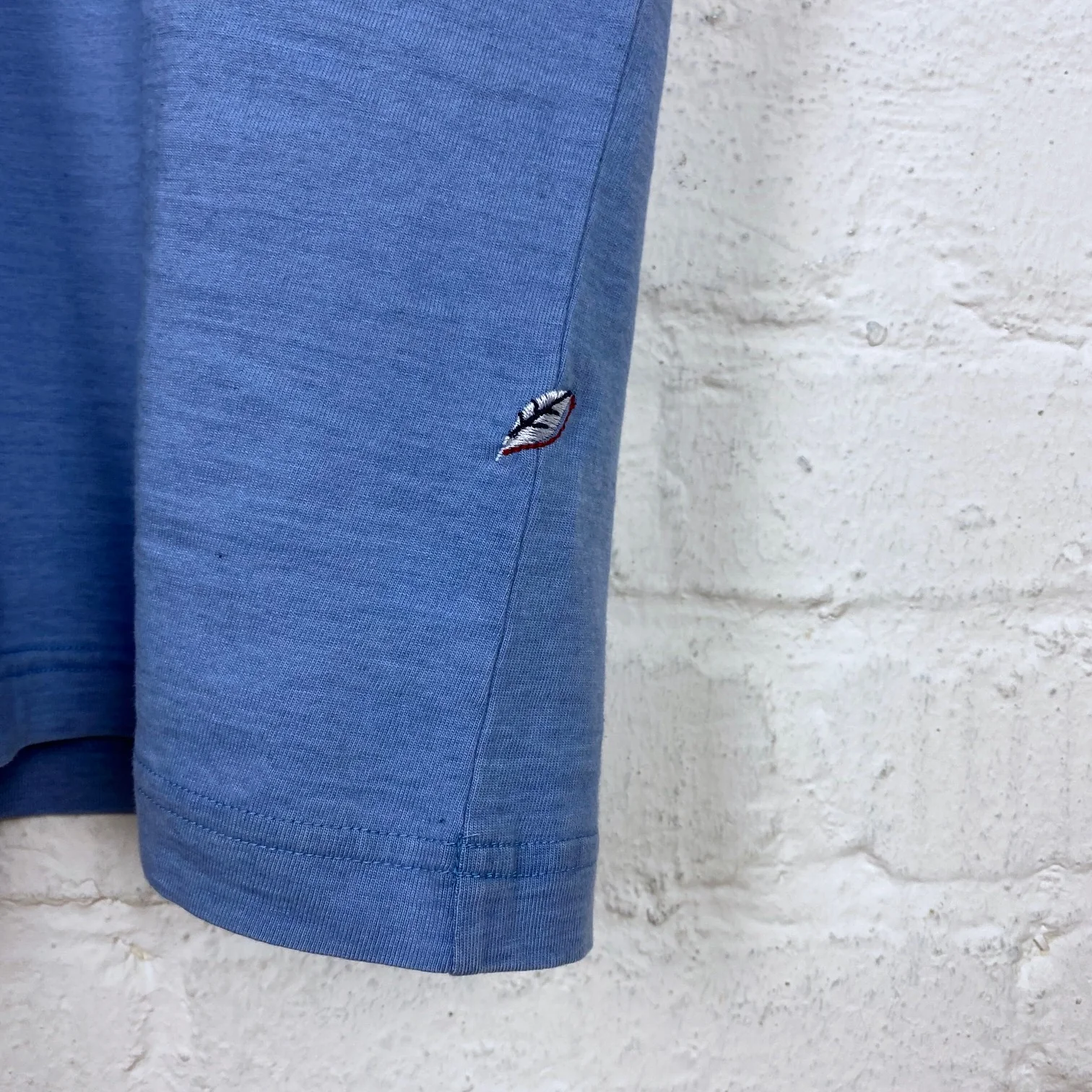 pure blue japan | ss5011-p pale indigo dyed crewneck t-shirt - Image 4