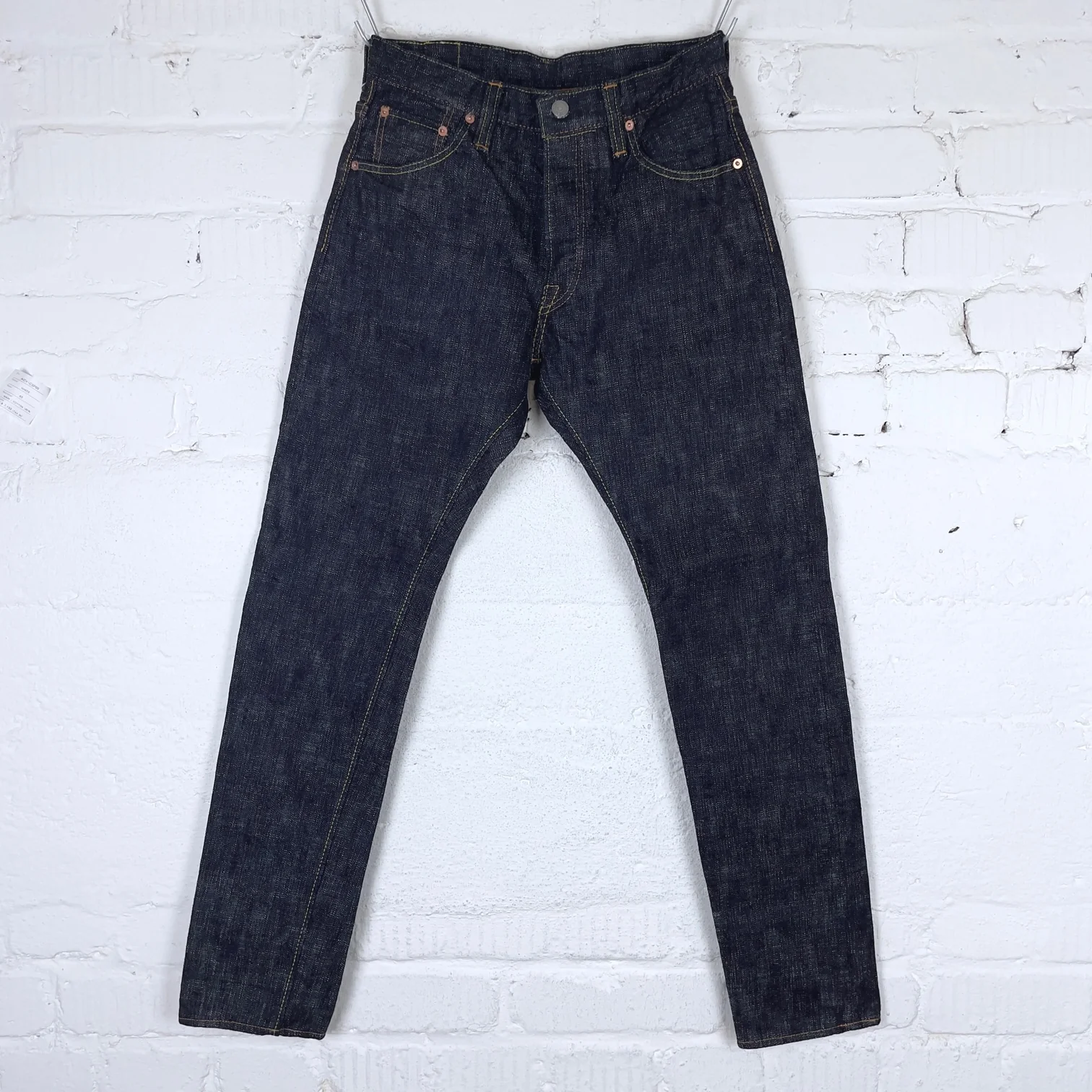 pure blue japan | wsb-019 16oz double slub selvedge jeans - relaxed tapered