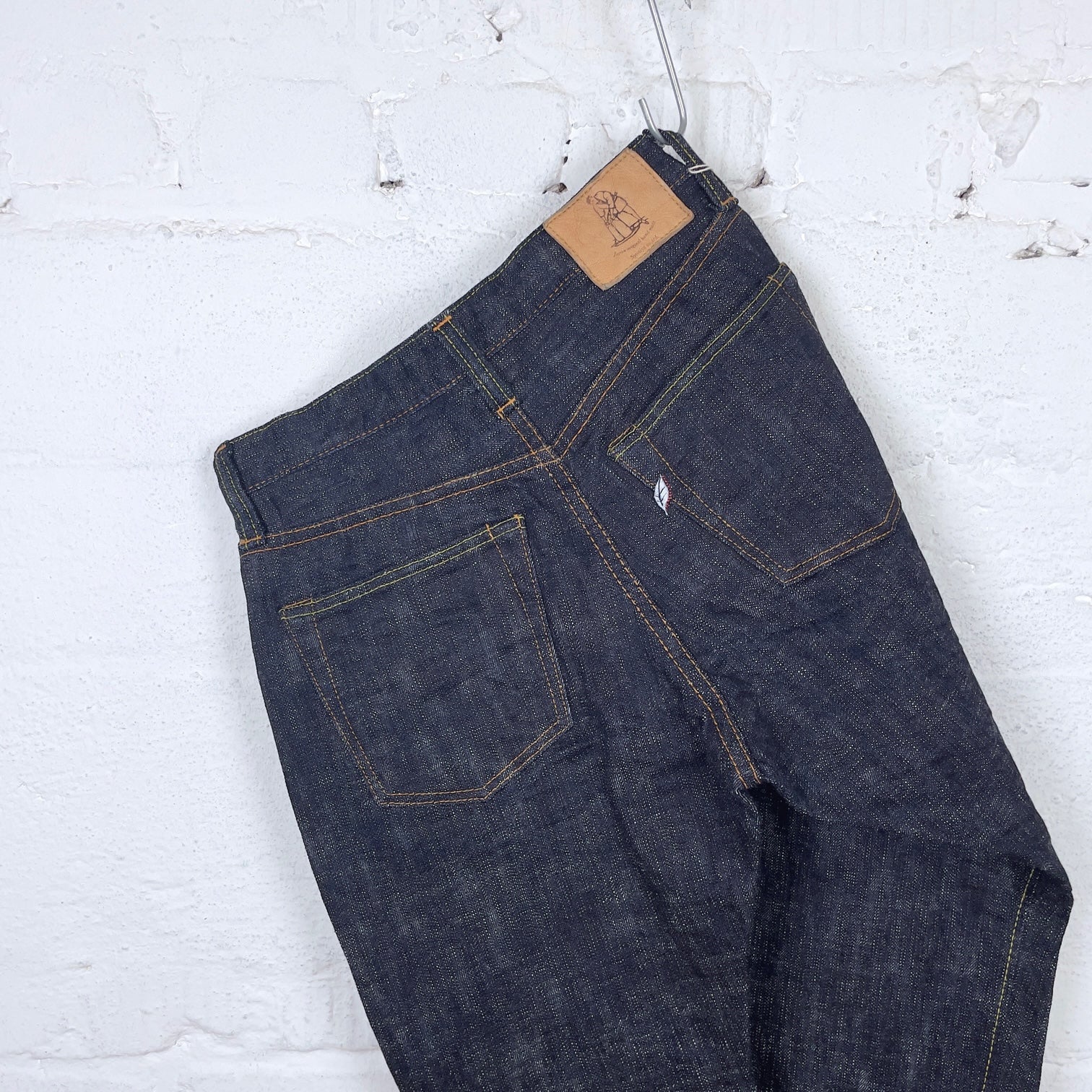 pure blue japan | wsb-019 16oz double slub selvedge jeans - relaxed tapered - Image 4