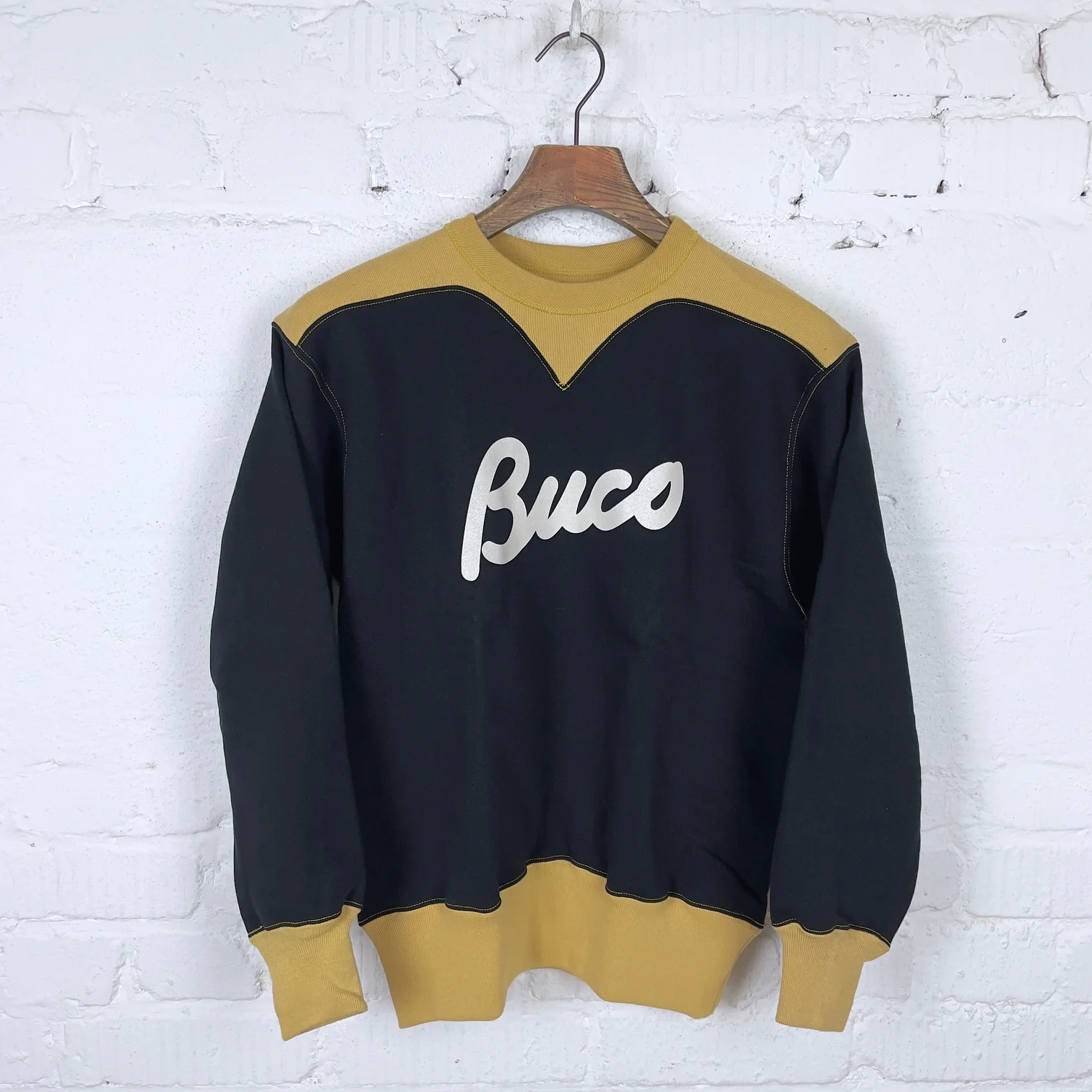 the real mccoy's | buco two-tone sweatshirt / buco