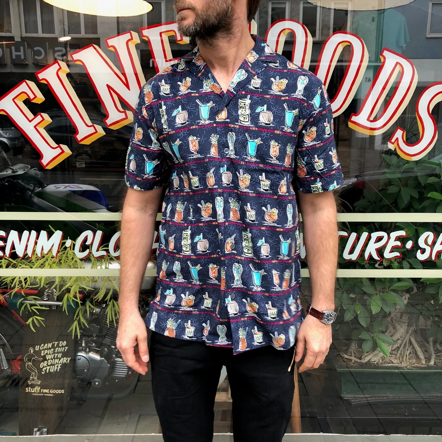 reyn spooner | pau hana camp shirt - dress blues - Image 2