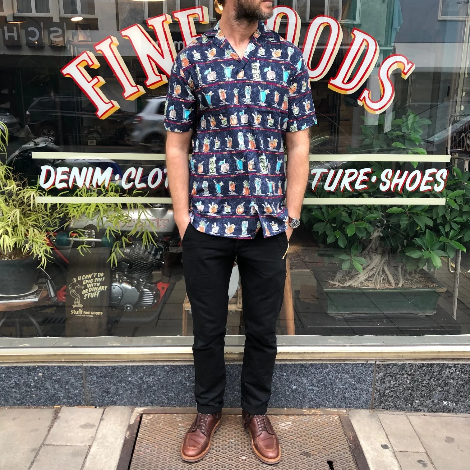 reyn spooner | pau hana camp shirt - dress blues - Image 3