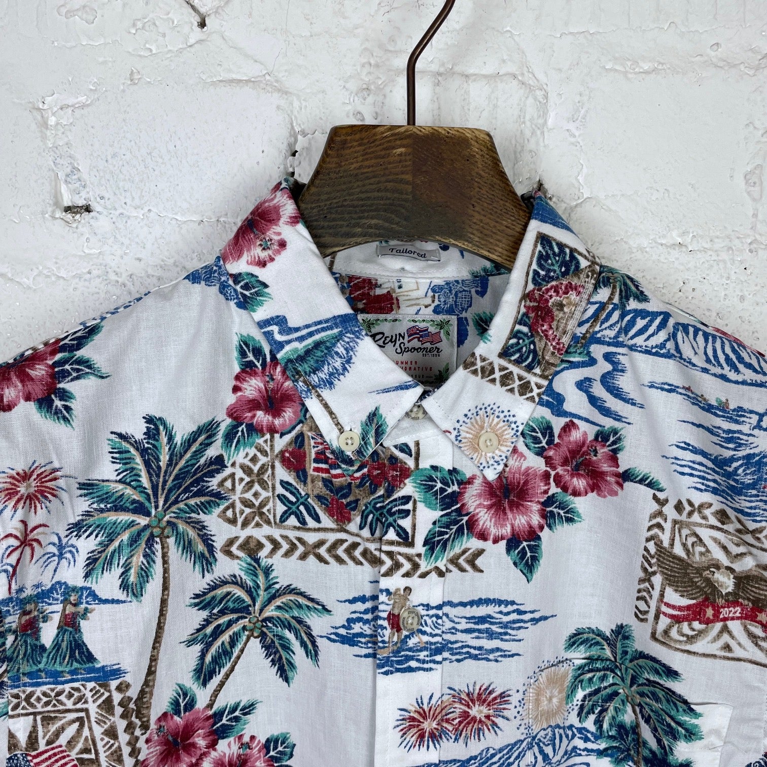 reyn spooner | summer commemorative 22 tailored shirt - Image 4