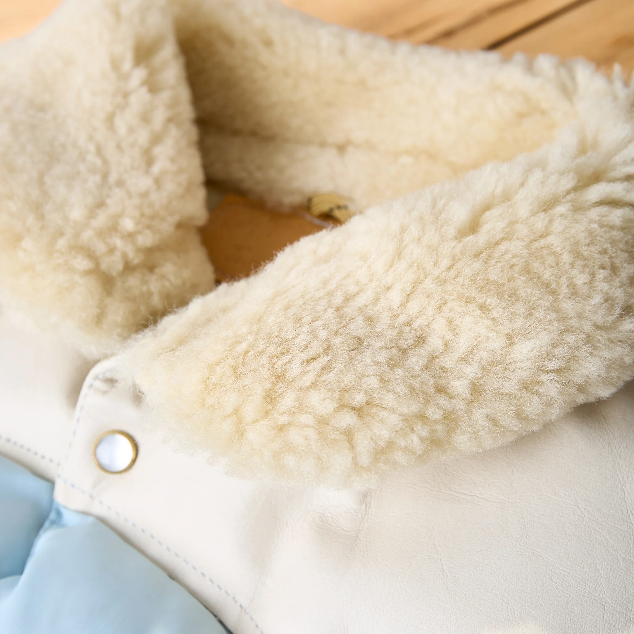 rocky mountain featherbed | christy vest baby blue - Image 4
