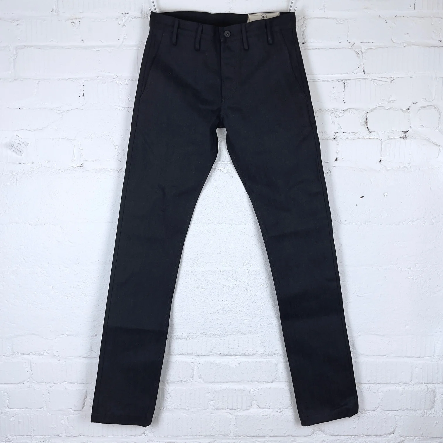 rogue territory | officer trouser stealth black 15oz