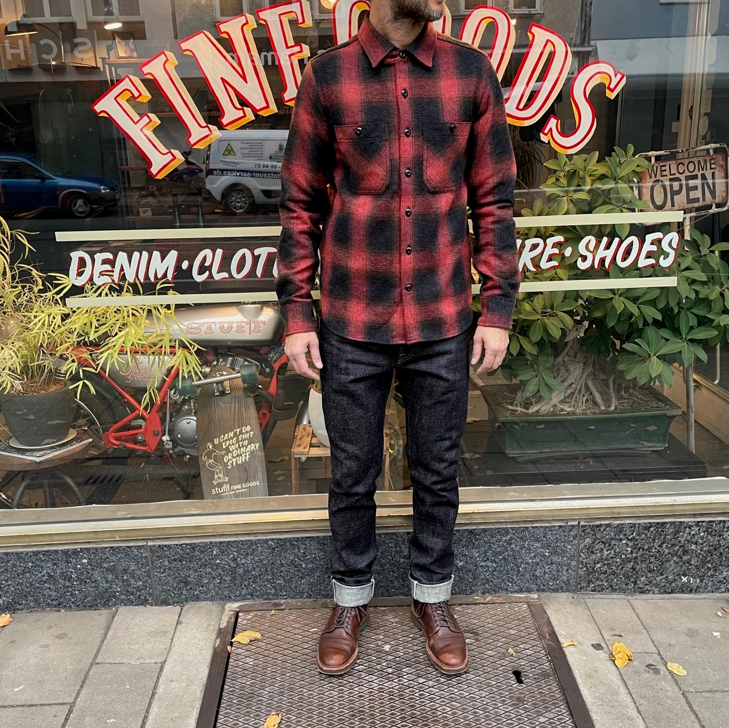 rogue territory | sk 17oz cryptic indigo selvedge - Image 3