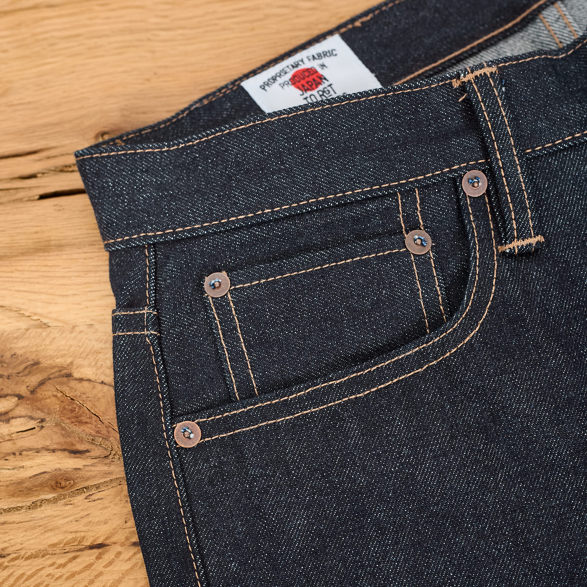 rogue territory | standard issue 15oz indigo proprietary selvedge - Image 6