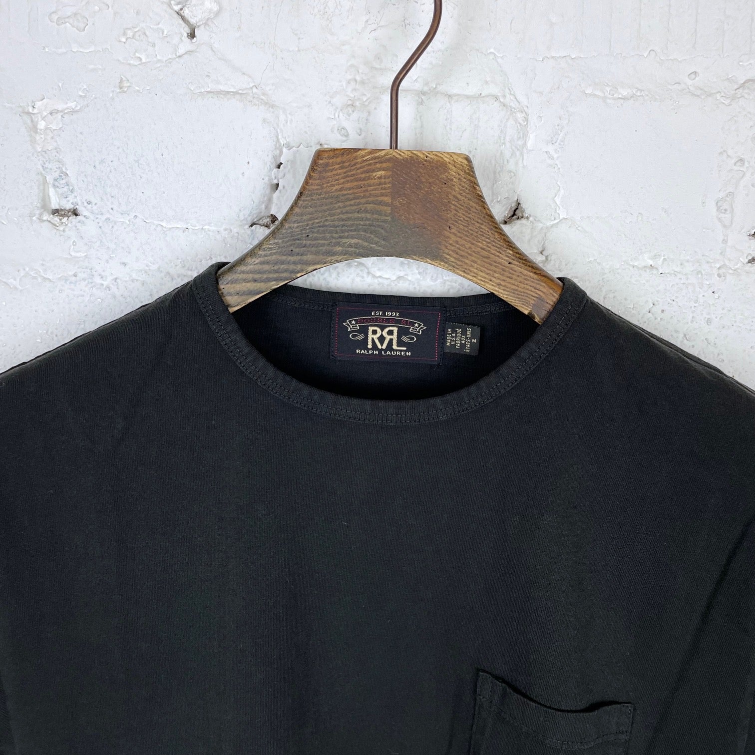 rrl | 2-pack black pocket tees made in usa - Image 4