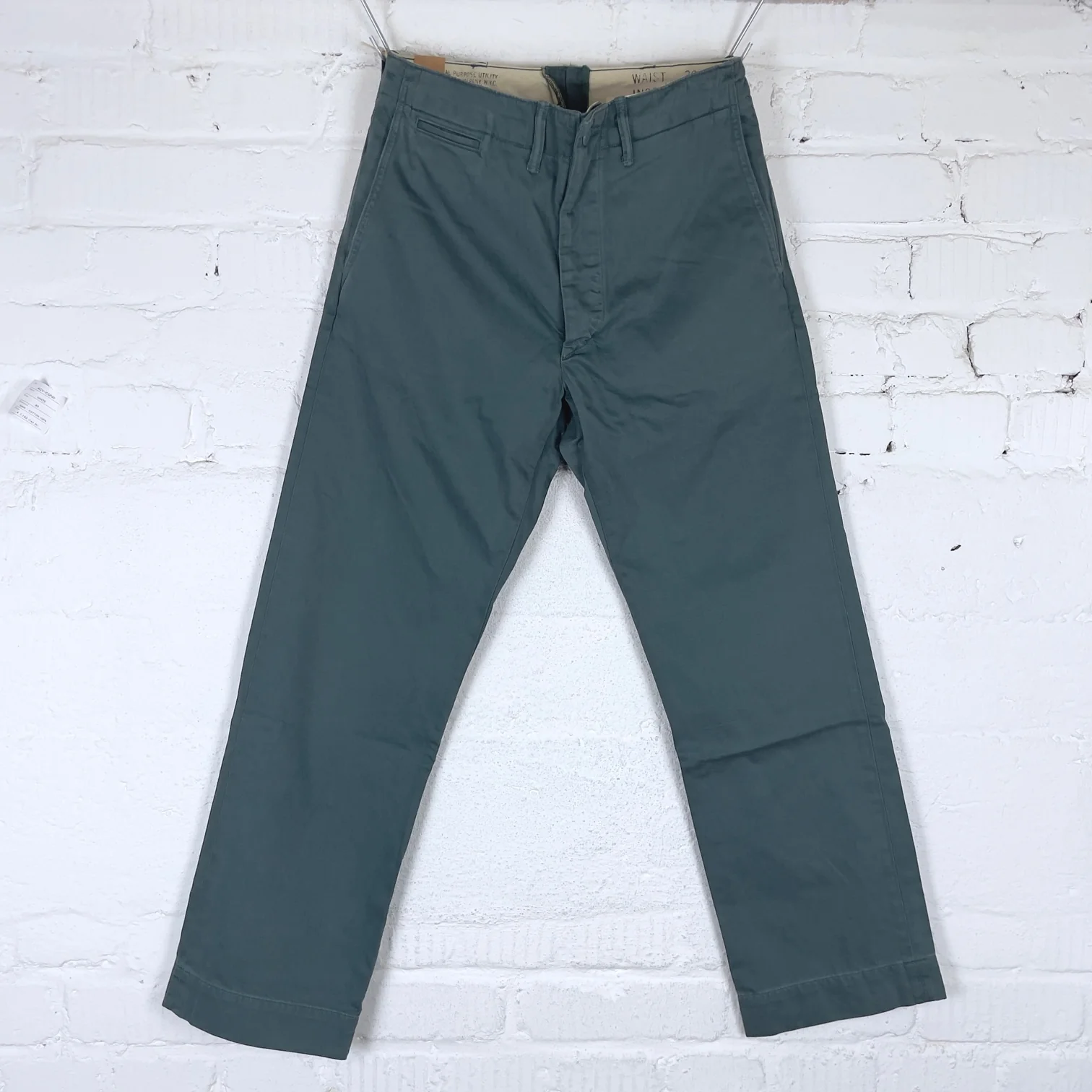 rrl | cotton field chino gas station green