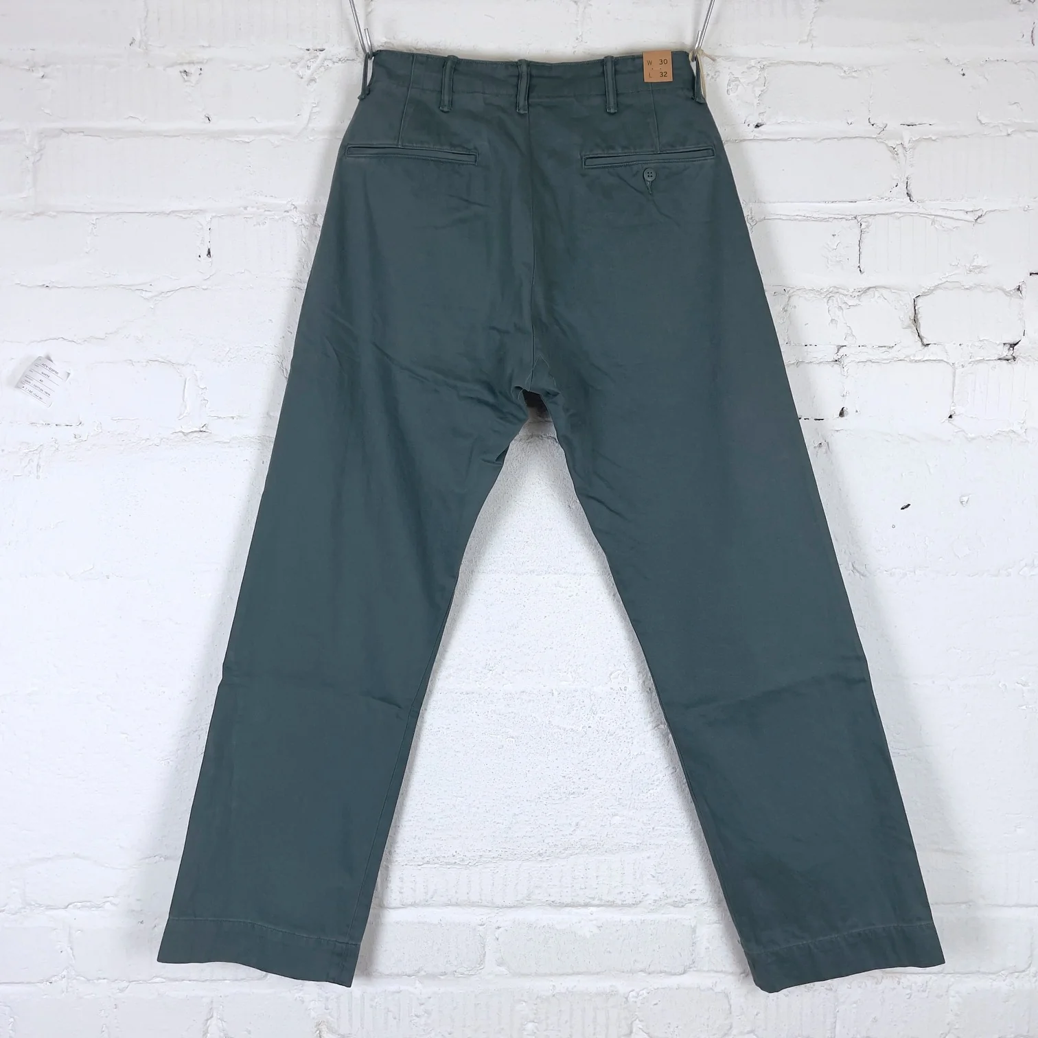 rrl | cotton field chino gas station green - Image 7