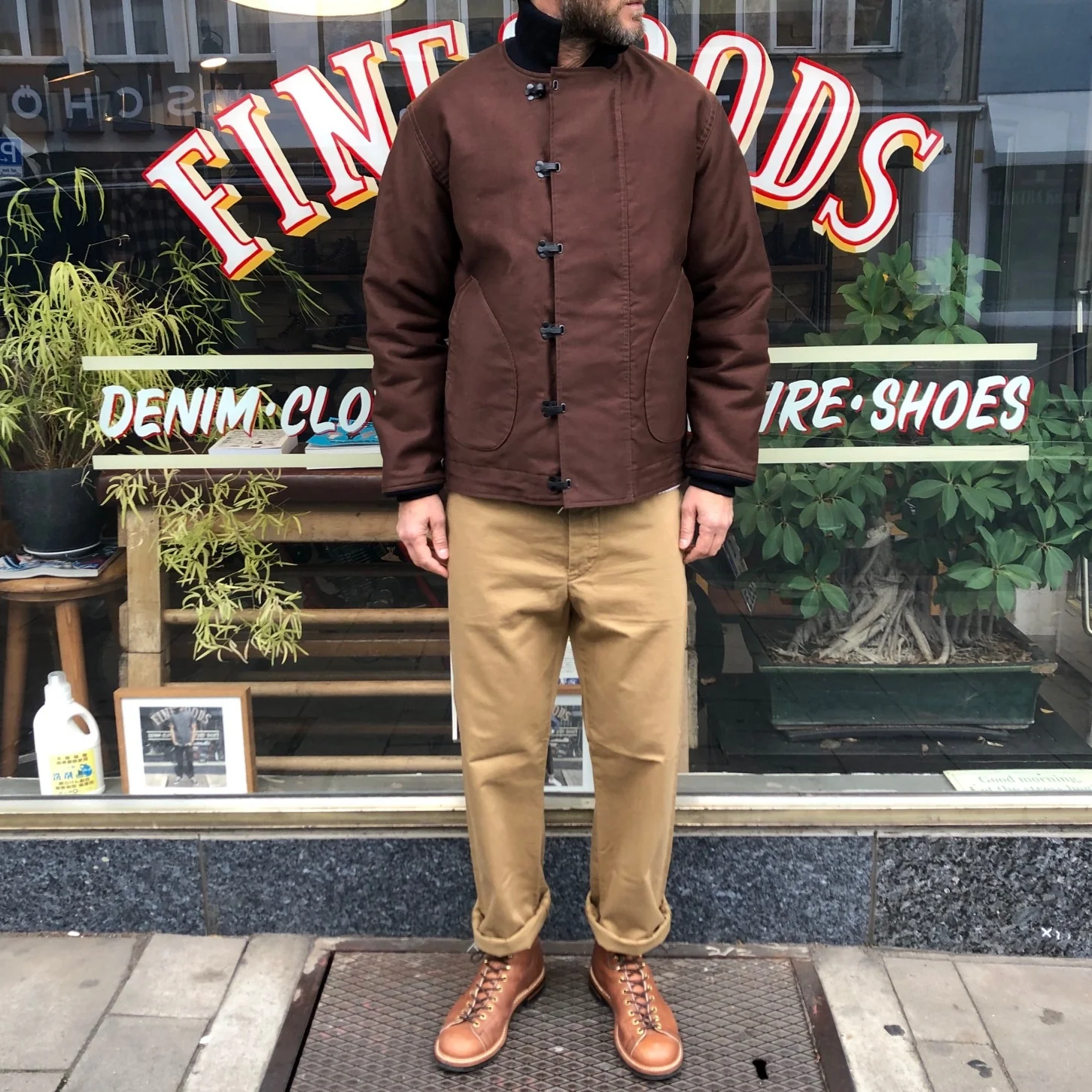 rrl | cotton field chino khaki - Image 3