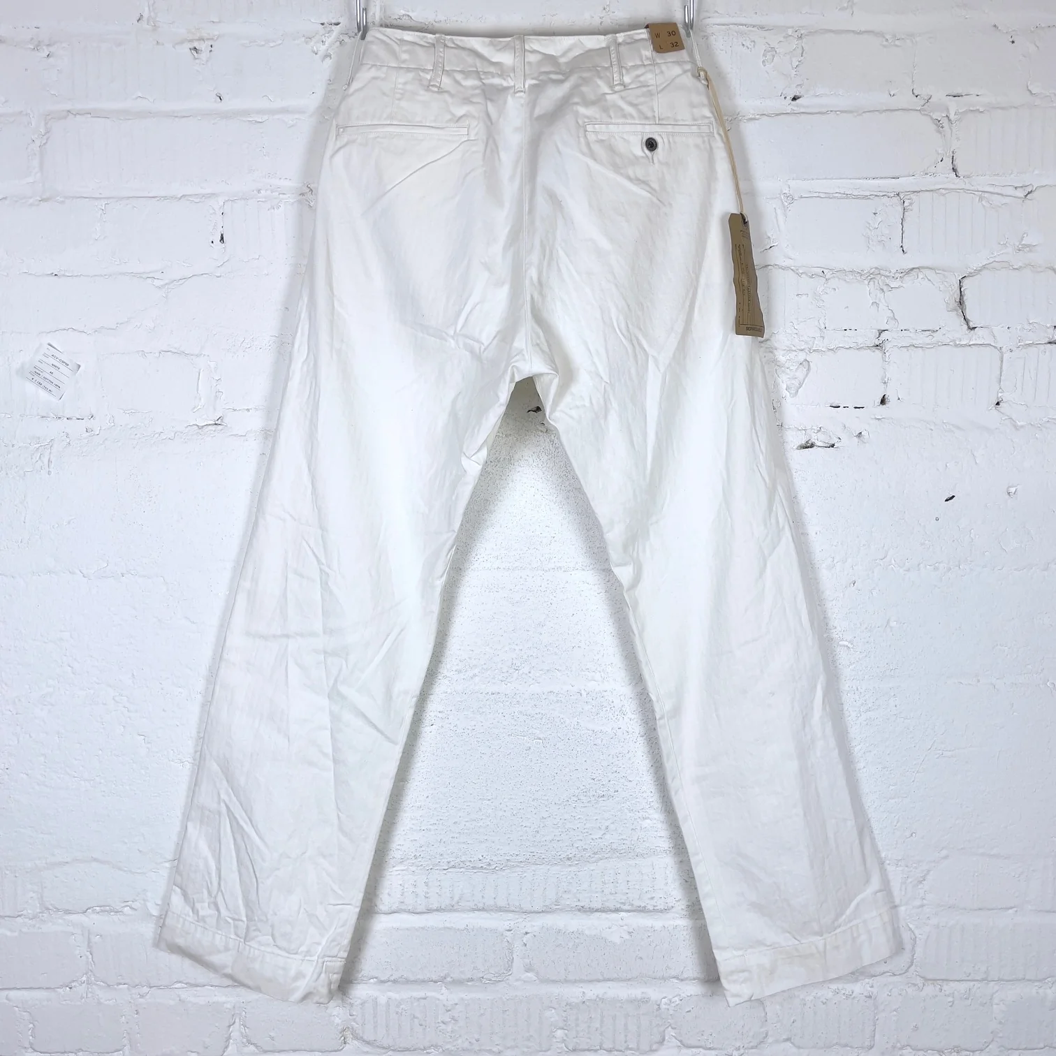 rrl | herringbone twill field chino white - Image 3