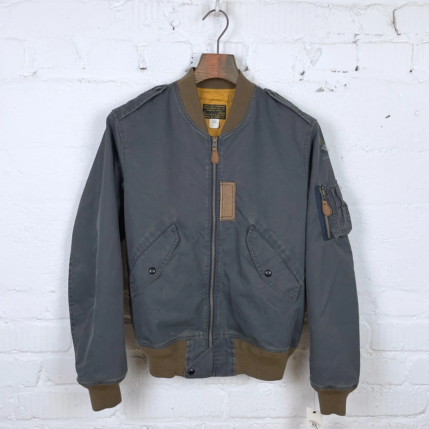 rrl | jasper twill flight jacket