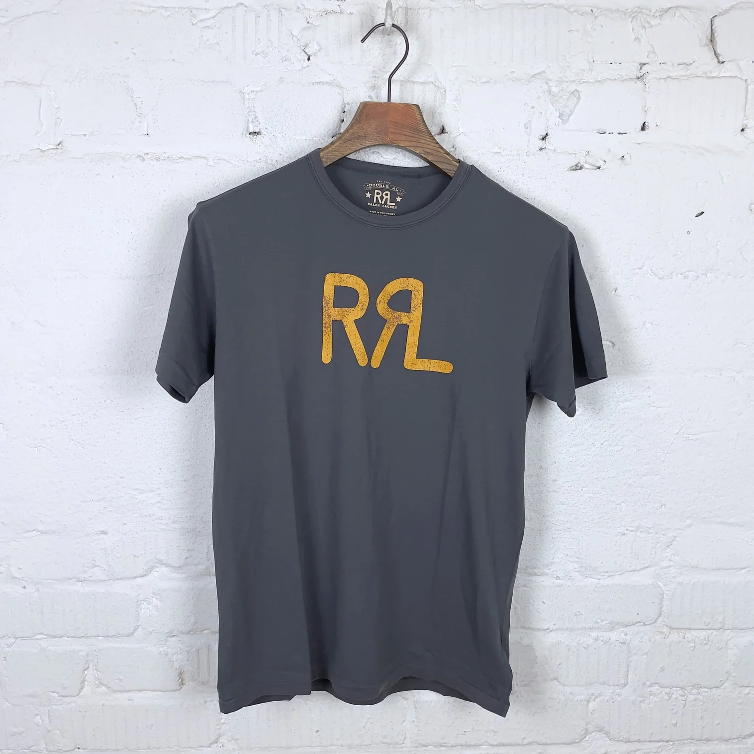 rrl | rrl ranch logo t-shirt navy