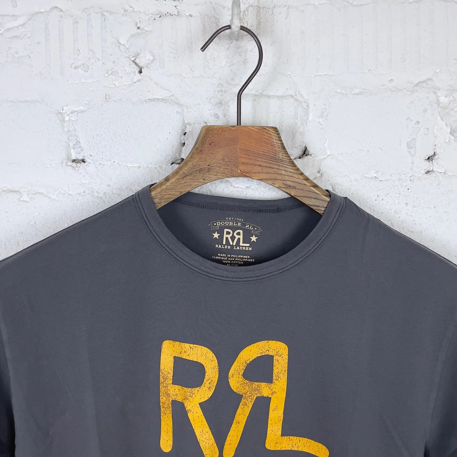 rrl | rrl ranch logo t-shirt navy - Image 2