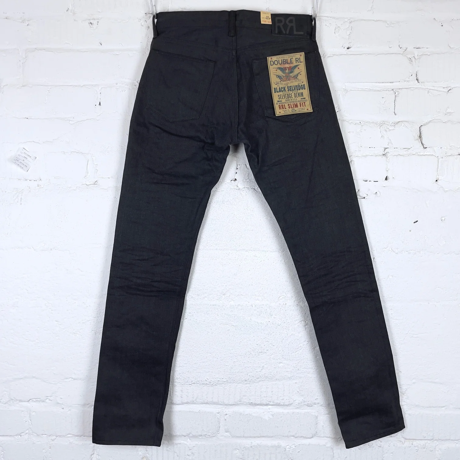 rrl | slim fit jeans black - Image 5