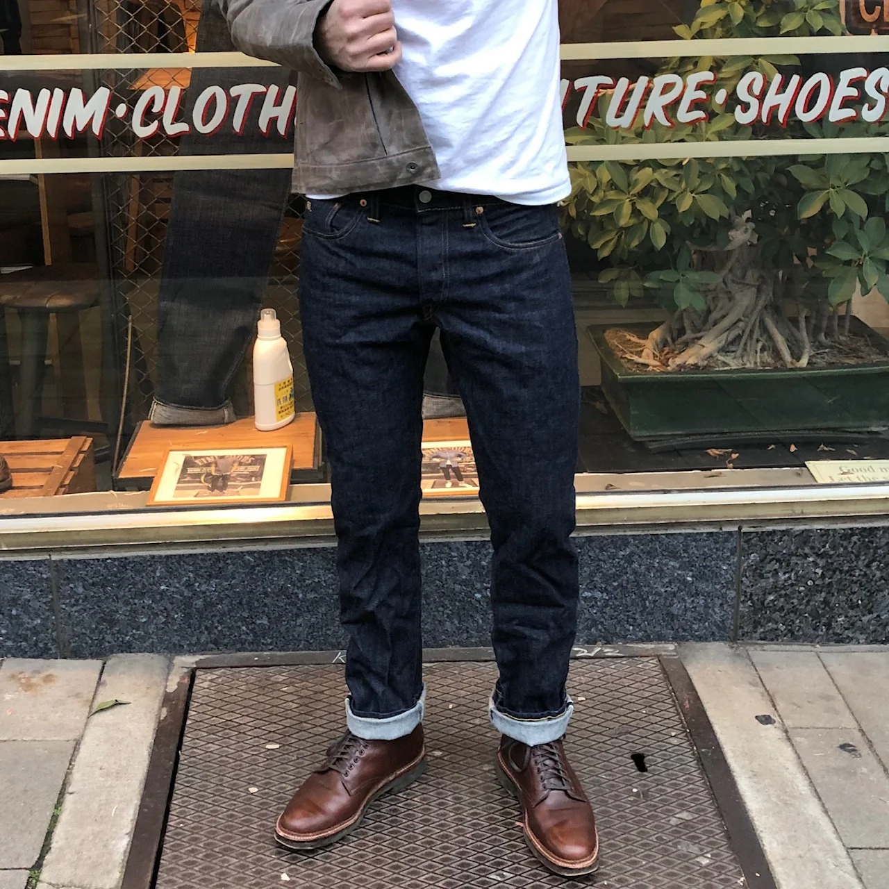 rrl | slim fit jeans once washed 3 - Image 5