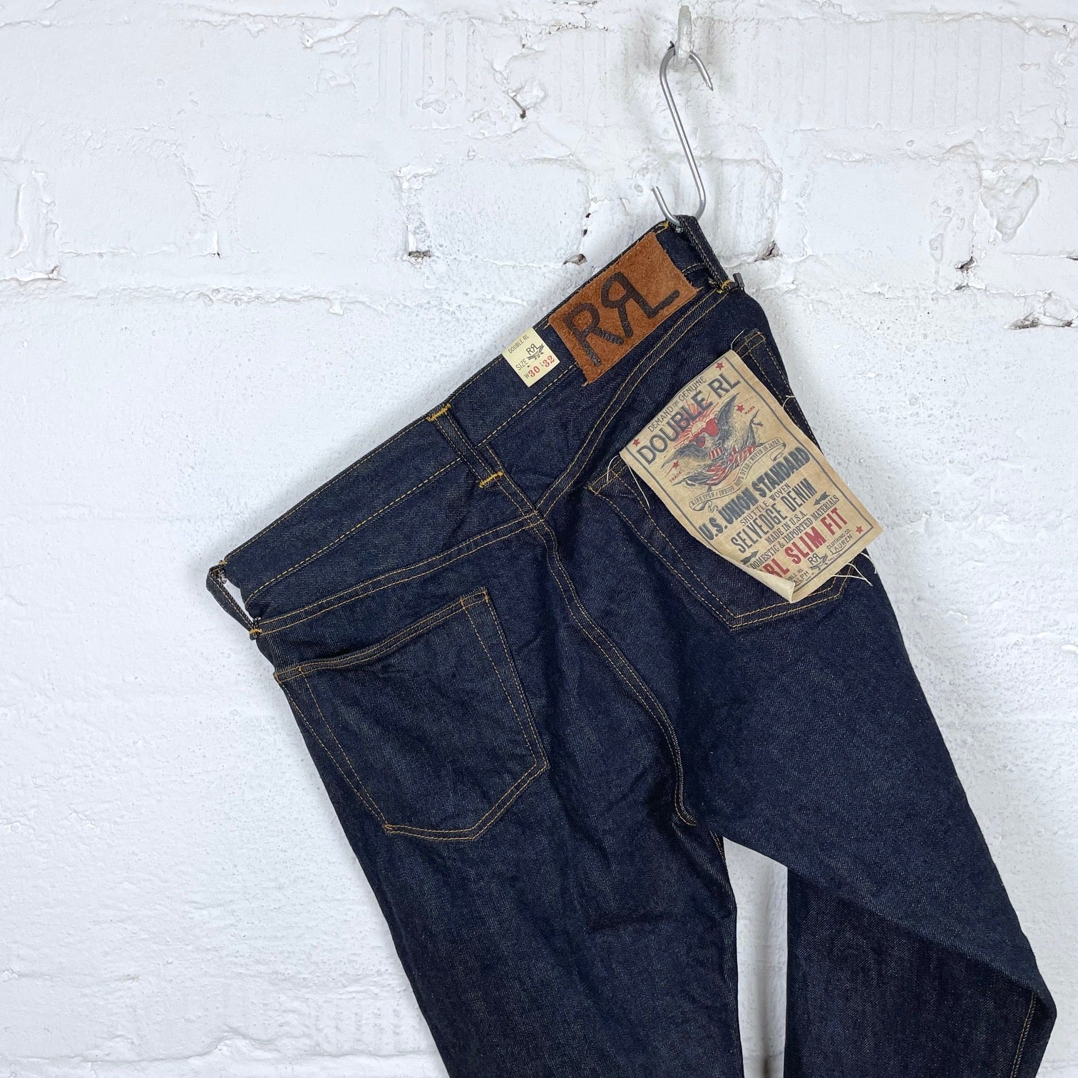 rrl | slim fit jeans once washed 3 - Image 6