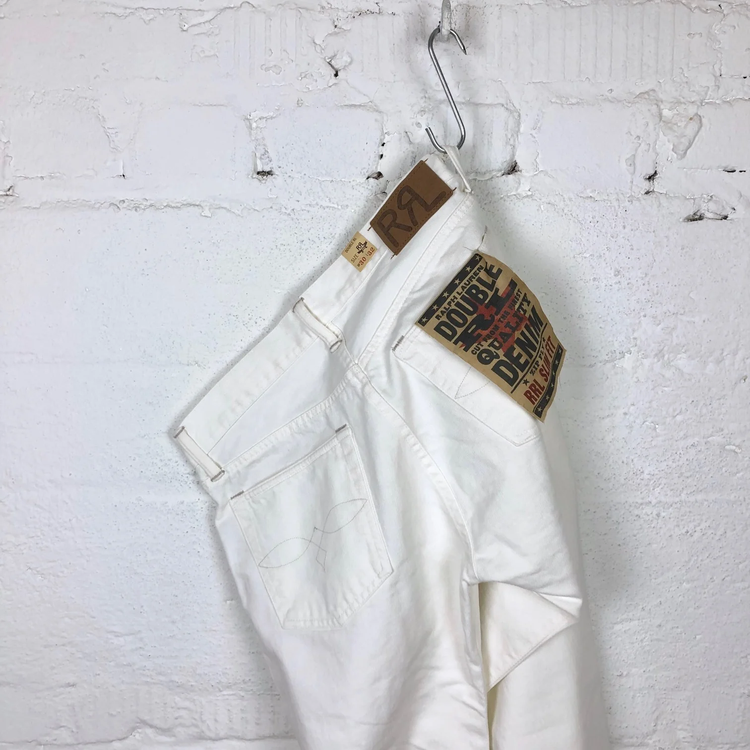 rrl | slim fit jeans whitestone
