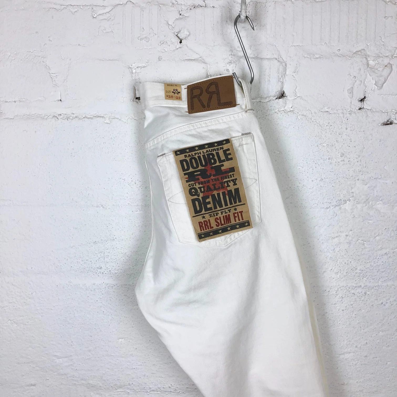 rrl | slim fit jeans whitestone - Image 4