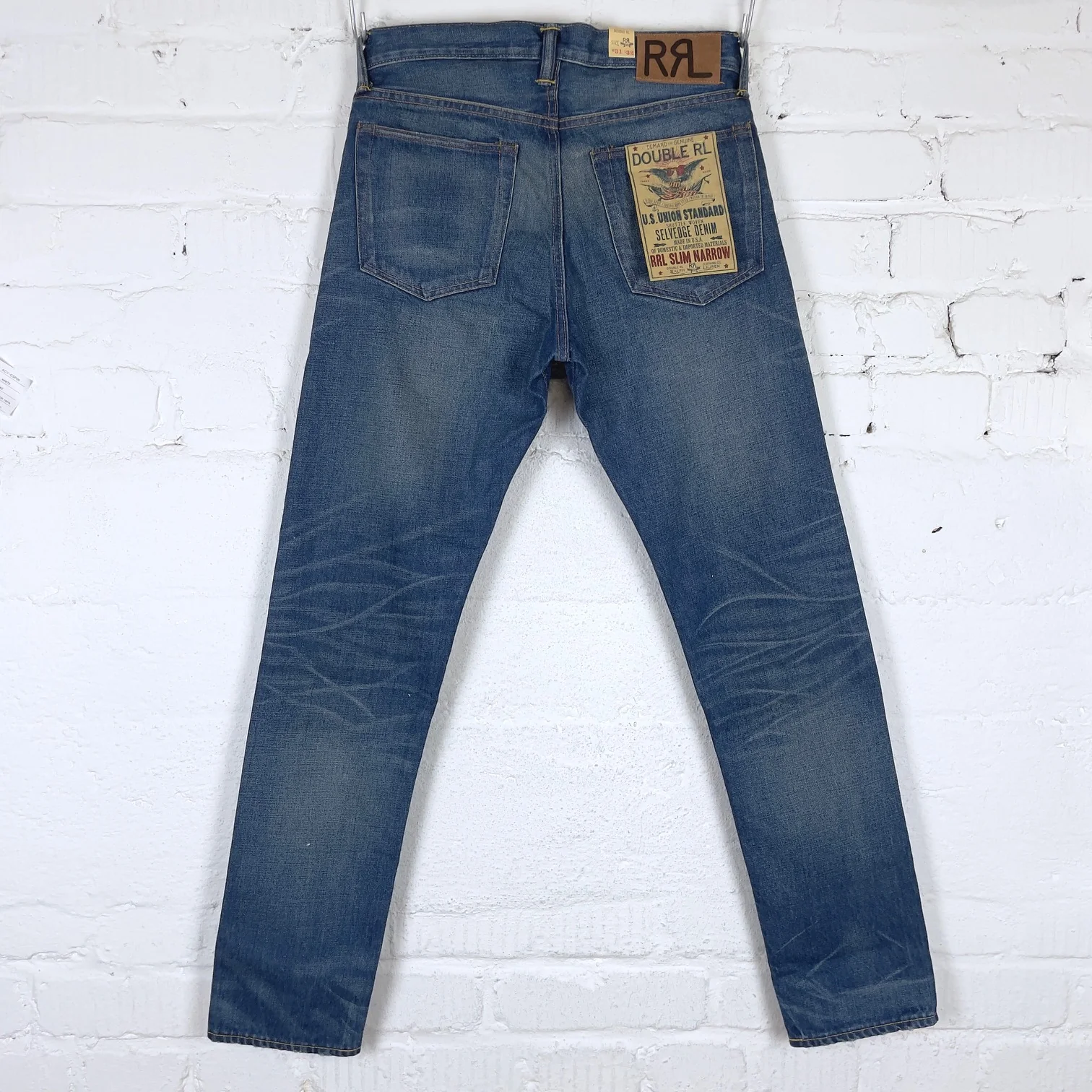 rrl | slim narrow grandfalls jean - Image 3